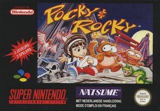 Pocky & Rocky PAL Super Nintendo
