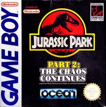 Jurassic Park Part 2: The Chaos Continues PAL GameBoy
