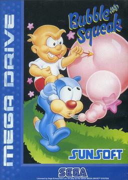 Bubble And Squeak PAL Sega Mega Drive