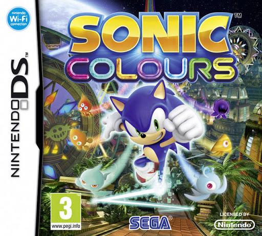Sonic Colours PAL Nintendo DS