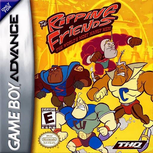 Ripping Friends World's Most Manly Men GameBoy Advance