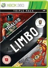 Triple Pack: Limbo, Trials HD, Splosion Man PAL Xbox 360