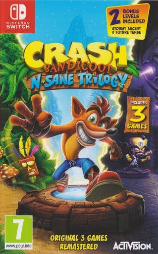 Crash Bandicoot N. Sane Trilogy PAL Nintendo Switch
