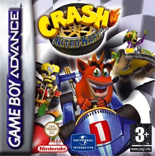 Crash Nitro Kart PAL GameBoy Advance