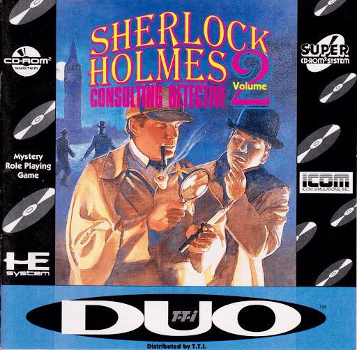 Sherlock Holmes: Consulting Detective Volume II TurboGrafx CD