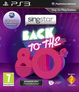 SingStar Back to the 80s PAL Playstation 3