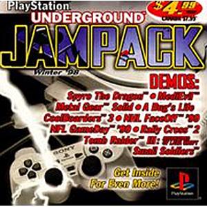 PlayStation Underground Jampack Winter 98 Playstation