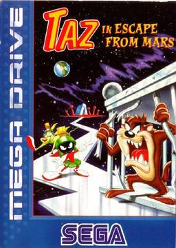 Taz in Escape from Mars PAL Sega Mega Drive
