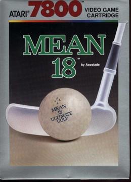 Mean 18 Ultimate Golf Atari 7800