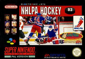 NHLPA Hockey '93 PAL Super Nintendo