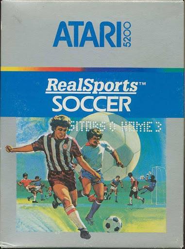 RealSports Soccer Atari 5200