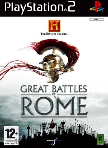 History Channel: Great Battles of Rome PAL Playstation 2