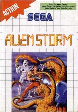 Alien Storm PAL Sega Master System