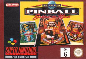 Super Pinball Behind the Mask PAL Super Nintendo