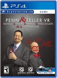 Penn & Teller VR: Frankly Unfair Unkind Unnecessary & Underhanded Playstation 4