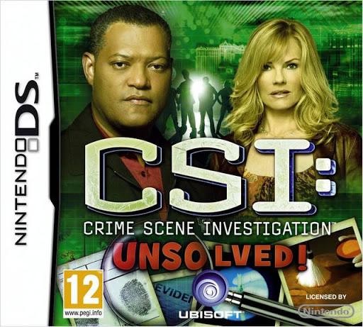 CSI: Crime Scene Investigation Unsolved PAL Nintendo DS