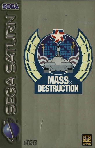Mass Destruction PAL Sega Saturn
