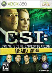 CSI: Crime Scene Investigation: Deadly Intent Xbox 360