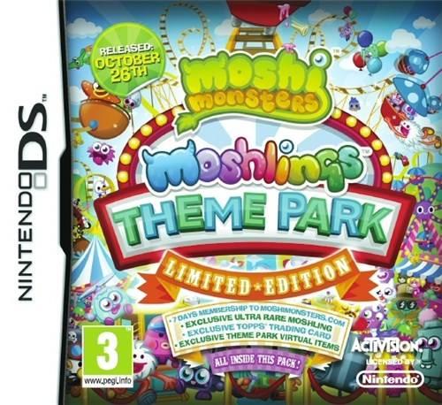 Moshi Monsters: Moshlings Theme Park PAL Nintendo DS