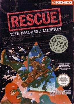 Rescue the Embassy Mission PAL NES