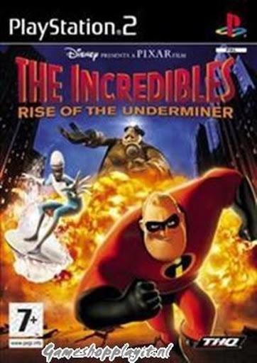 The Incredibles Rise of the Underminer PAL Playstation 2