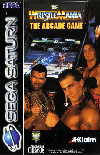 WWF WrestleMania: The Arcade Game PAL Sega Saturn