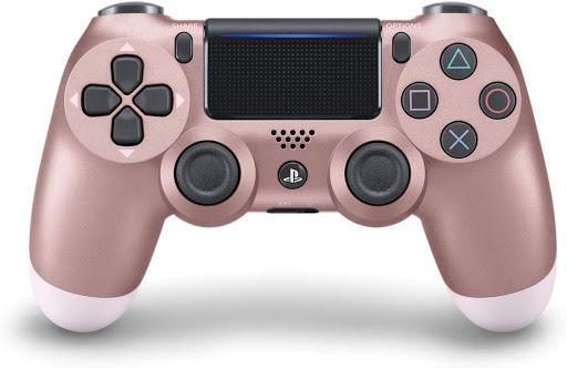 Playstation 4 Dualshock 4 Rose Gold Controller Cover Art