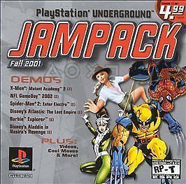 PlayStation Underground Jampack Fall 2001 Playstation