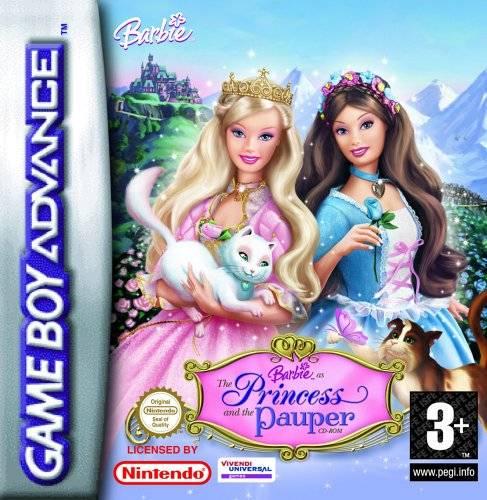 Barbie as the Princess and the Pauper PAL GameBoy Advance