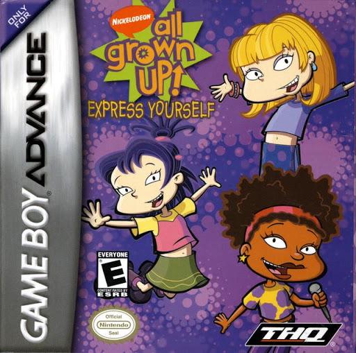 Nickelodeon All Grown Up Express Yourself GameBoy Advance