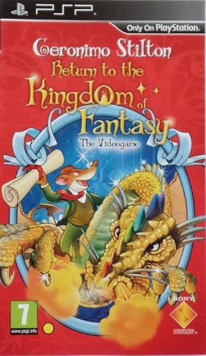 Geronimo Stilton: Return to the Kingdom of Fantasy PAL PSP