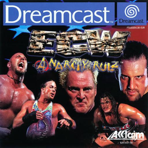 ECW Anarchy Rulz PAL Sega Dreamcast