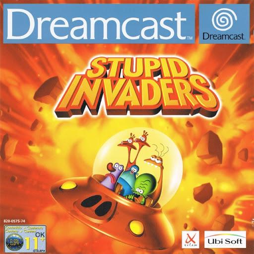 Stupid Invaders PAL Sega Dreamcast