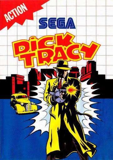 Dick Tracy PAL Sega Master System