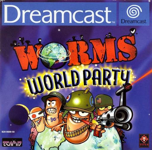 Worms World Party PAL Sega Dreamcast