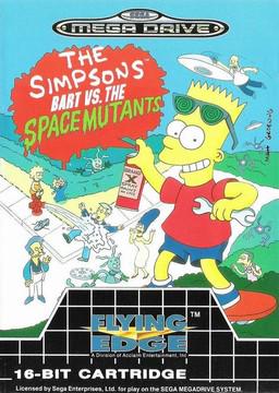 The Simpsons: Bart vs. the Space Mutants PAL Sega Mega Drive