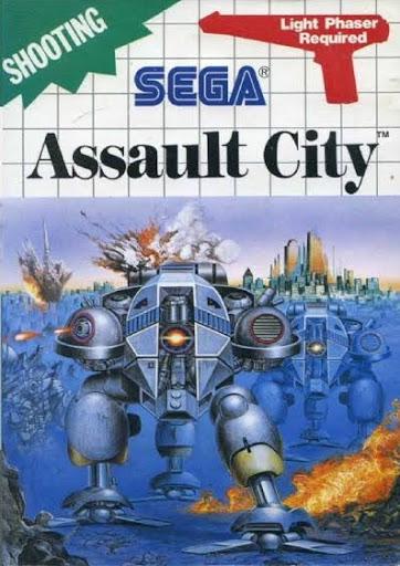Assault City Light Phaser Version PAL Sega Master System