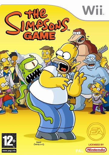 The Simpsons Game PAL Wii