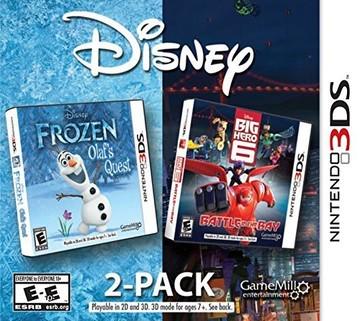 Frozen & Big Hero 6 Disney 2 Pack Nintendo 3DS