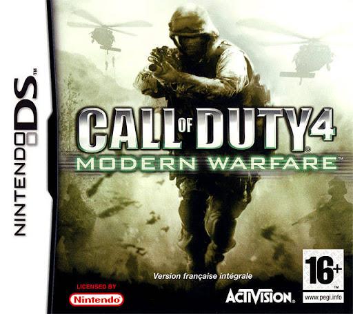 Call of Duty 4 Modern Warfare PAL Nintendo DS