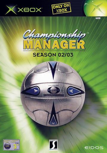 Championship Manager: Season 02/03 PAL Xbox