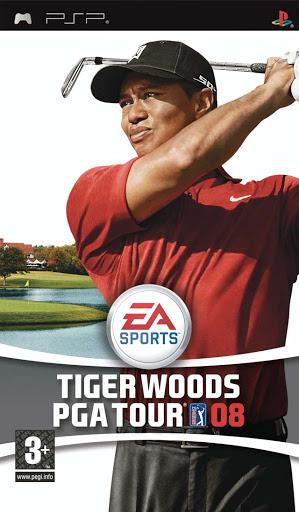 Tiger Woods PGA Tour 08 PAL PSP