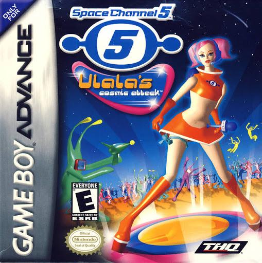 Space Channel 5 Ulalas Cosmic Attack GameBoy Advance