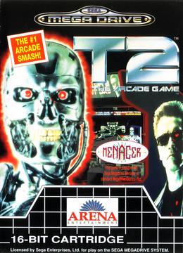 T2 The Arcade Game PAL Sega Mega Drive
