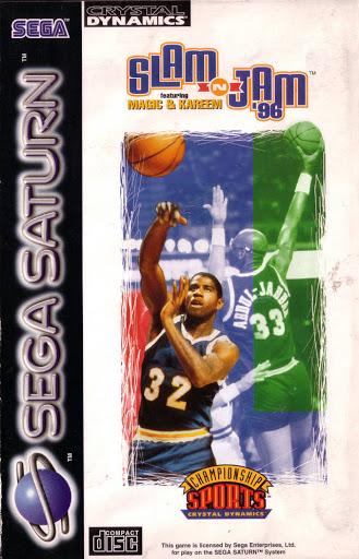 Slam 'n Jam '96 Featuring Magic & Kareem PAL Sega Saturn