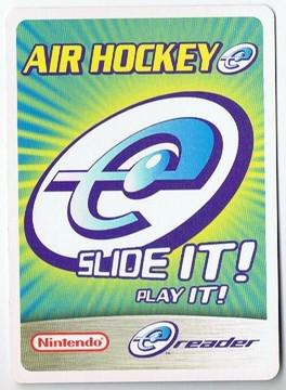 Air Hockey E-Reader GameBoy Advance