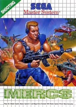 MERCS PAL Sega Master System