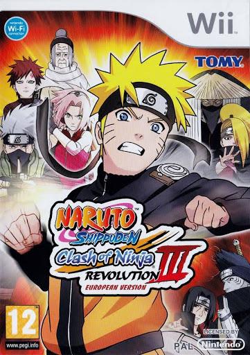 Naruto Shippuden: Clash of Ninja Revolution 3 PAL Wii