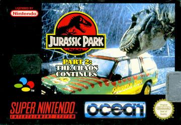 Jurassic Park Part 2 PAL Super Nintendo
