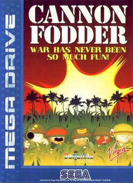 Cannon Fodder PAL Sega Mega Drive